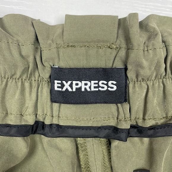 Express Olive Green Ankle Pants - Picture 7 of 9